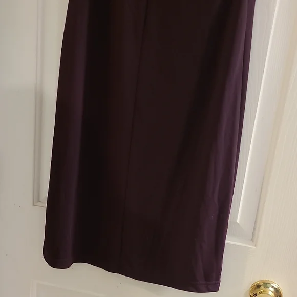 Charlotte Russe Deep Purple Backless Dress - Picture 9 of 10